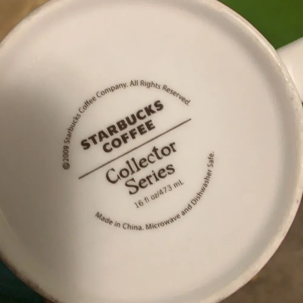 Starbucks Charlotte Mug 16oz Global Icon City Collector Series 2009 N Carolina